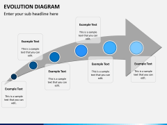 Evolution diagram PPT slide 13