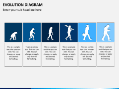 Evolution diagram PPT slide 3