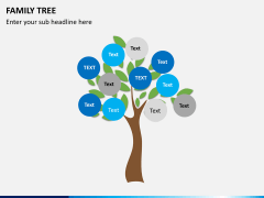 Family tree PPT slide 1