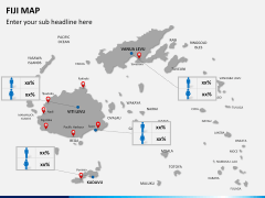 Fiji map PPT slide 16