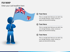 Fiji map PPT slide 20
