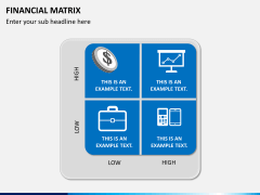 Financial matrix PPT slide 8