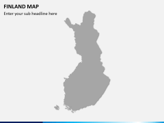 Finland Map PPT slide 7