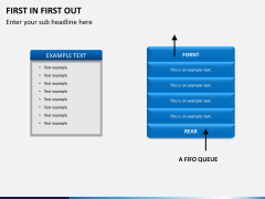 First in first out PPT slide 9