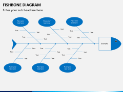 Fishbone diagram PPT slide 11