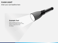 Flashlight/Torch PowerPoint and Google Slides Template