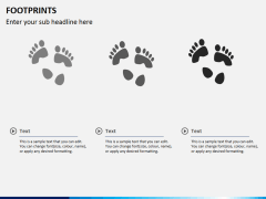 Footprints PPT slide 1