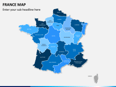 France map PPT slide 1