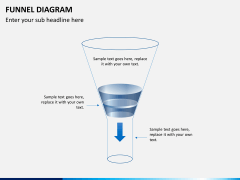 Funnel diagram PPT slide 5