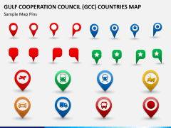 Gulf council map PPT slide 15