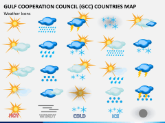 Gulf council map PPT slide 17