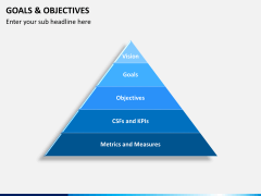 Goals and objectives PPT slide 2
