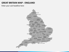 Great britain map PPT slide 12