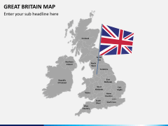 Great britain map PPT slide 20