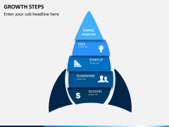 Growth steps PPT slide 4