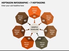 Heptagon Infographic - 7 Heptagons PPT Slide 1