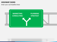 Highway signs PPT slide 8