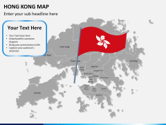 Hongkong map PPT slide 19
