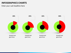 Infographic charts PPT slide 12