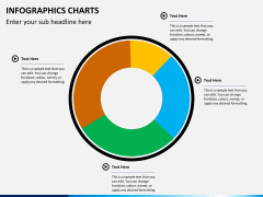 Infographic charts PPT slide 6