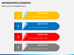 Infographic elements PPT slide 10