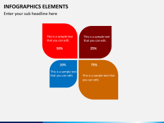 Infographic elements PPT slide 48