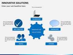 Innovative solutions PPT slide 1