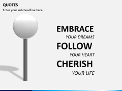 Inspirational quotes PPT slide 12