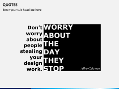 Inspirational quotes PPT slide 13