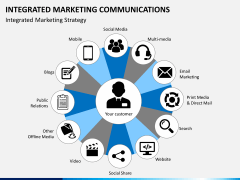 Integrated marketing communications PPT slide 1