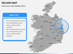 Ireland Map PPT slide 10