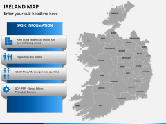 Ireland Map PPT slide 18