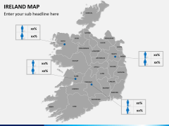 Ireland Map PPT slide 19