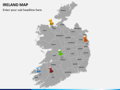 Ireland Map PPT slide 3