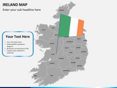 Ireland Map PPT slide 6
