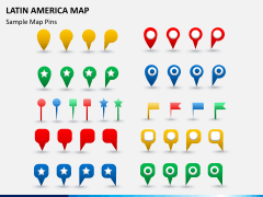 Latin america map PPT slide 14