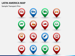 Latin america map PPT slide 15