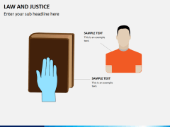 Law and justice PPT slide 2
