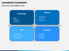 Leadership Quadrant PPT slide 8