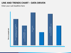 Line and trends chart PPT slide 4