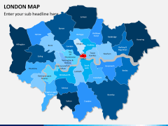 London map PPT slide 1
