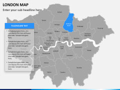 London map PPT slide 10