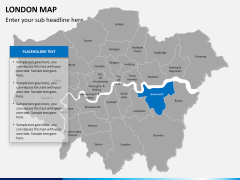 London map PPT slide 11
