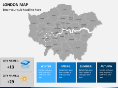 London map PPT slide 14