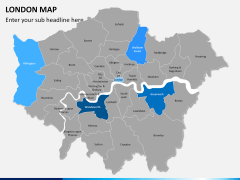 London map PPT slide 8