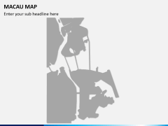 Macau map PPT slide 6
