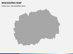 Macedonia map PPT slide 6