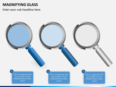 Magnifying glass PPT slide 5