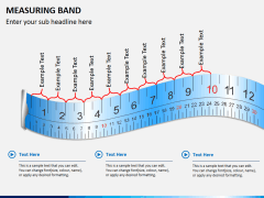 Measuring band PPT slide 1
