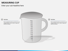 Measuring cup PPT slide 1